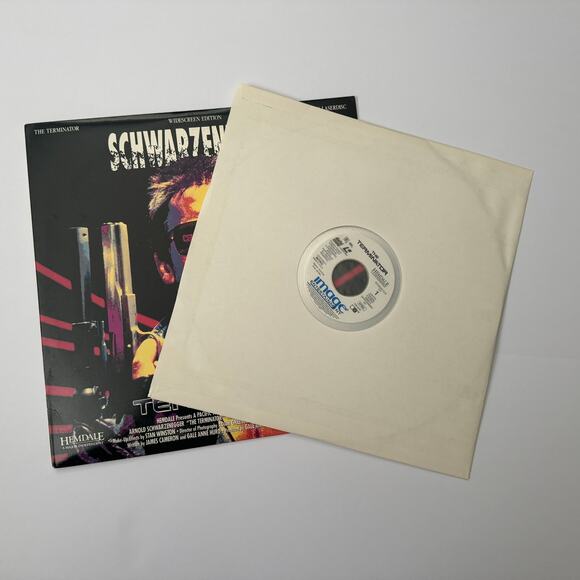 The Terminator LaserDisc Widescreen Terminator 2 Judgement Day Bundle - Picture 9 of 10